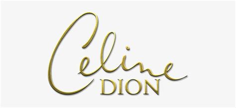 celine dion signature.